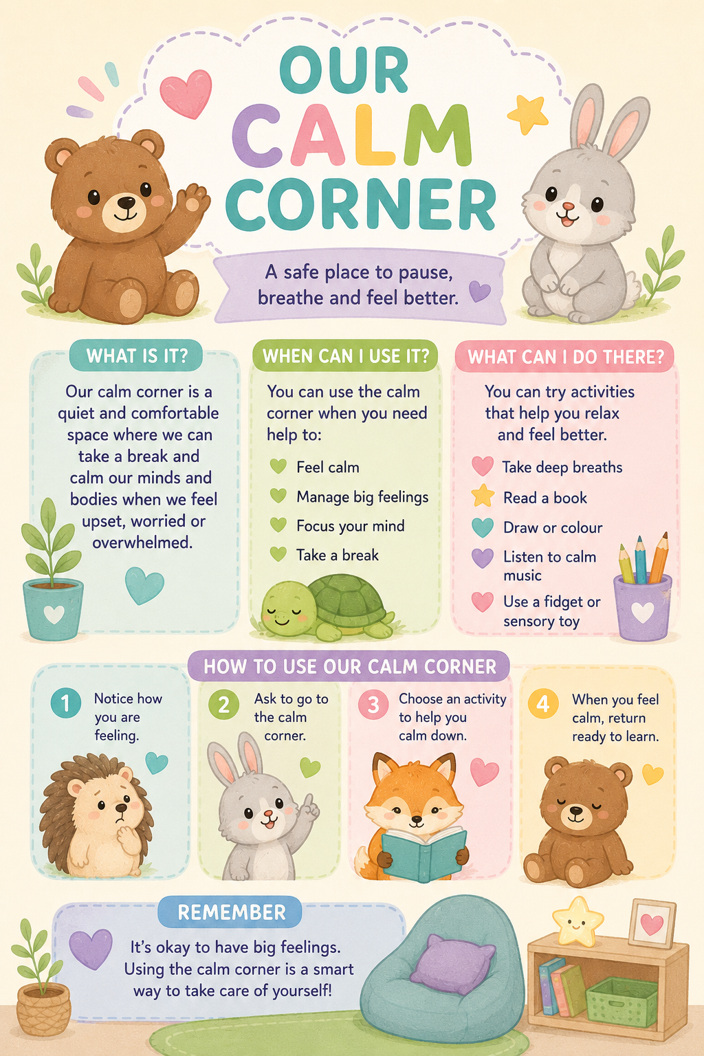 Preview of Calm Corner